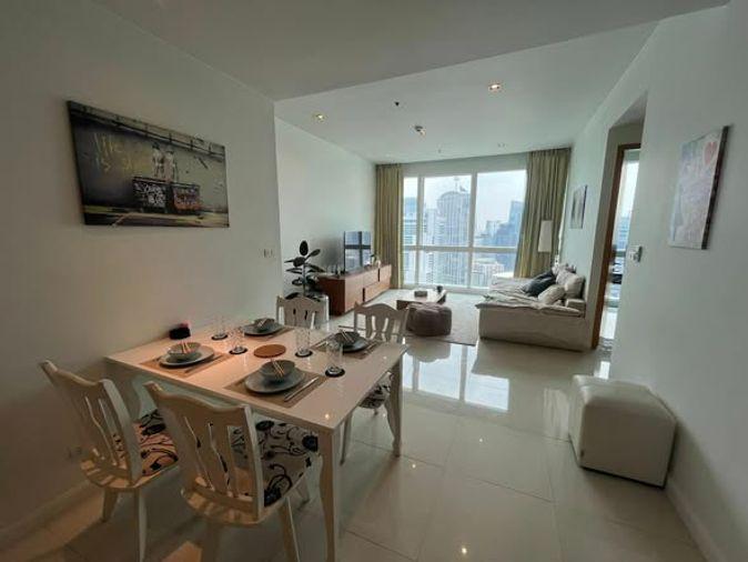 picture 2Bed | 2Bath | BTS Asok | 93sqm | THB 55,000/mo | Fl.30 — Millennium Residence Bangkok - 2/5