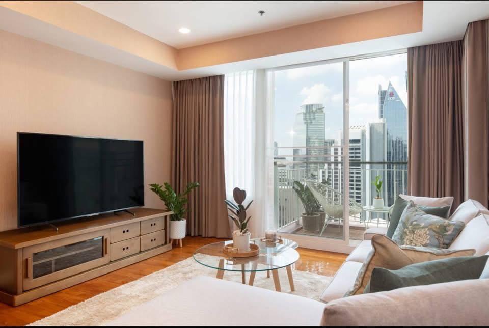 รูป 2 ห้องนอน | 2 ห้องน้ำ | BTS Phrom Phong | 100 ตร.ม. | 60,000 บาท/เดือน | ชั้น 25 — Baan Siri 24 กรุงเทพฯ - รูปที่ 3/10