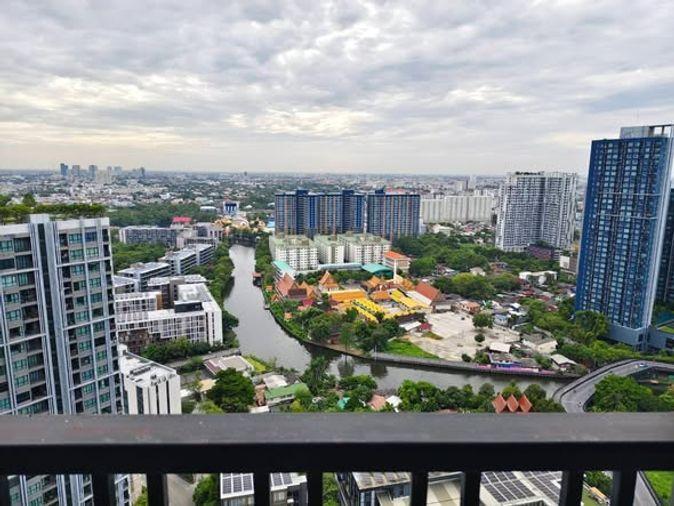 รูป 1 ห้องนอน | 1 ห้องน้ำ | BTS On Nut | 30 ตร.ม. | 15,000 บาท/เดือน | ชั้น 32 — The Base Park West Sukhumvit 77 กรุงเทพฯ - รูปที่ 1/5