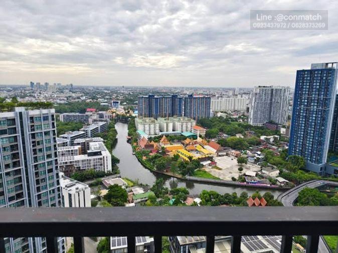 รูป 1 ห้องนอน | 1 ห้องน้ำ | BTS On Nut | 30 ตร.ม. | 15,000 บาท/เดือน | ชั้น 32 — The Base Park West Sukhumvit 77 กรุงเทพฯ - รูปที่ 1/5