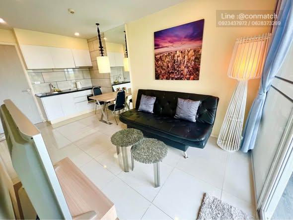 รูป 1 ห้องนอน | 1 ห้องน้ำ | MRT Bang O | 37 ตร.ม. | 12,000 บาท/เดือน | ชั้น 4 — Atlantis Condo Resort กรุงเทพฯ - รูปที่ 3/5