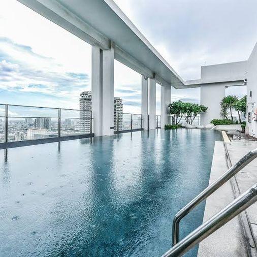 รูป 1 ห้องนอน | 1 ห้องน้ำ | BTS Bang Na | 39 ตร.ม. | 19,000 บาท/เดือน | ชั้น 12 — Rhythm Sathorn - Narathiwas กรุงเทพฯ - รูปที่ 1/1
