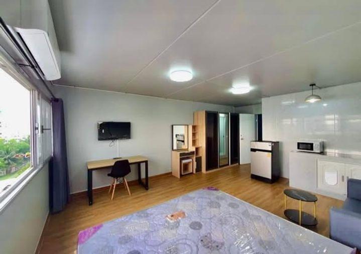 รูป สตูดิโอ | 1 ห้องน้ำ | MRT Kamphaeng Phet | 28 ตร.ม. | 4,000 บาท/เดือน | ชั้น 7 — Popula Condo กรุงเทพฯ - รูปที่ 3/5