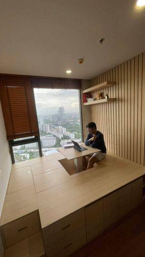 picture 2Bed | 1Bath | BTS Thong Lo | 39sqm | THB 28,000/mo | Fl.34 — Cloud Thonglor-Phetchaburi Bangkok - 10/10