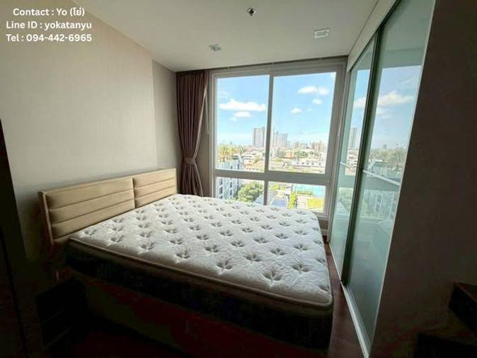 รูป 1 ห้องนอน | 1 ห้องน้ำ | BTS Samrong | 35 ตร.ม. | 12,000 บาท/เดือน | ชั้น 9 — The Metropolis Samrong กรุงเทพฯ - รูปที่ 3/5