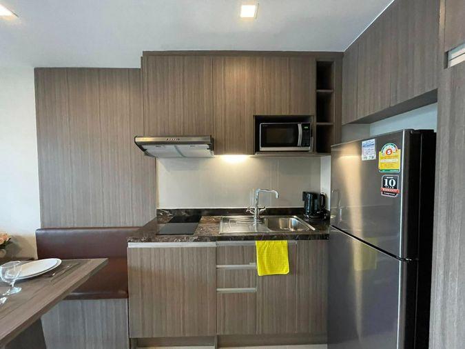 รูป 1 ห้องนอน | 1 ห้องน้ำ | BTS Thong Lo | 45 ตร.ม. | 30,000 บาท/เดือน | ชั้น 8 — Condo One Thonglor กรุงเทพฯ - รูปที่ 1/7