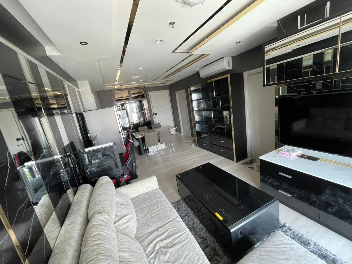 picture 2Bed | 2Bath | BTS Phra Khanong | 60sqm | THB 33,000/mo | Fl.25 — Condo One Sukhumvit 52 Bangkok - 1/2