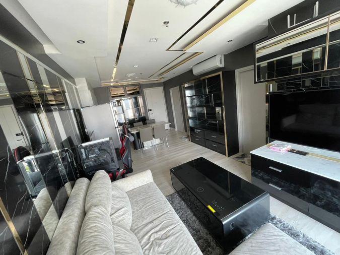 picture 2Bed | 2Bath | BTS Phra Khanong | 60sqm | THB 33,000/mo | Fl.25 — Condo One Sukhumvit 52 Bangkok - 1/2