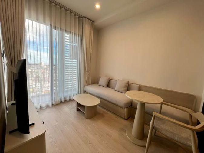 รูป 1 ห้องนอน | 1 ห้องน้ำ | BTS Krung Thon Buri | 32 ตร.ม. | 21,000 บาท/เดือน | ชั้น 32 — Reference Sathorn - Wongwianyai กรุงเทพฯ - รูปที่ 2/5