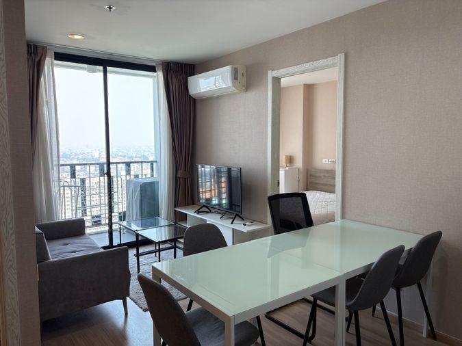 picture 2Bed | 2Bath | BTS Phra Khanong | 57sqm | THB 22,000/mo | Fl.28 — Artemis Sukhumvit 77 Bangkok - 6/7
