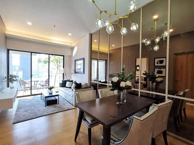 picture 2Bed | 1Bath | BTS Phrom Phong | 70sqm | THB 65,000/mo | Fl.15 — Siamese Exclusive Sukhumvit 31 Bangkok - 3/10