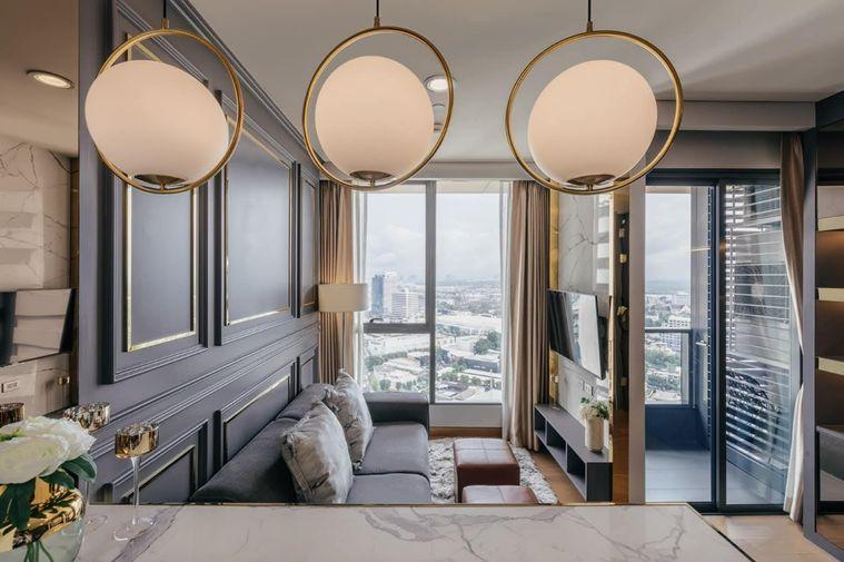 picture 1Bed | 1Bath | BTS Phrom Phong | 38sqm | THB 35,000/mo | Fl.25 — The Lumpini 24 Bangkok - 4/9