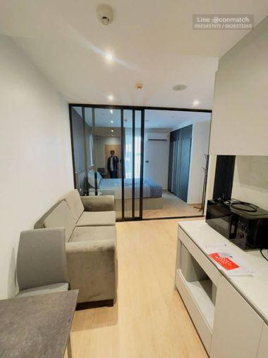 picture 1Bed | 1Bath | BTS Talat Phlu | 31sqm | THB 13,000/mo | Fl.6 — Matt Sathorn - Thapra Bangkok - 1/10
