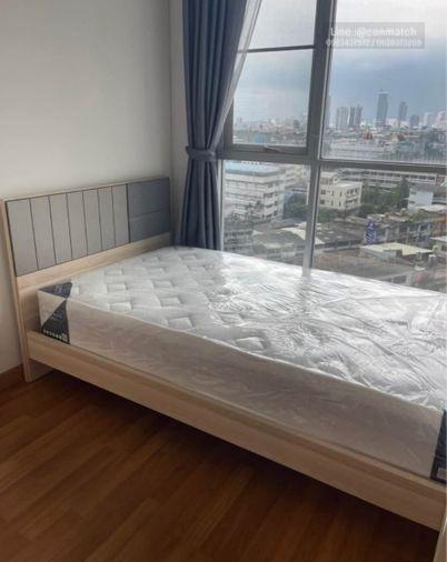 รูป 2 ห้องนอน | 1 ห้องน้ำ | BTS Surasak | 36 ตร.ม. | 16,000 บาท/เดือน | ชั้น 12 — Lumpini Place Ratchada-Sathu กรุงเทพฯ - รูปที่ 2/10