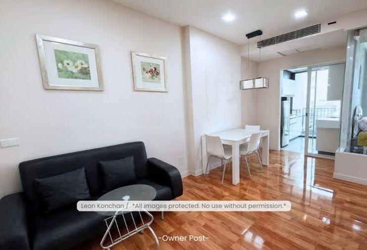 รูป 1 ห้องนอน | 1 ห้องน้ำ | BTS Punnawithi | 45 ตร.ม. | 25,000 บาท/เดือน | ชั้น 19 — The Room Sukhumvit 62 กรุงเทพฯ - รูปที่ 3/5