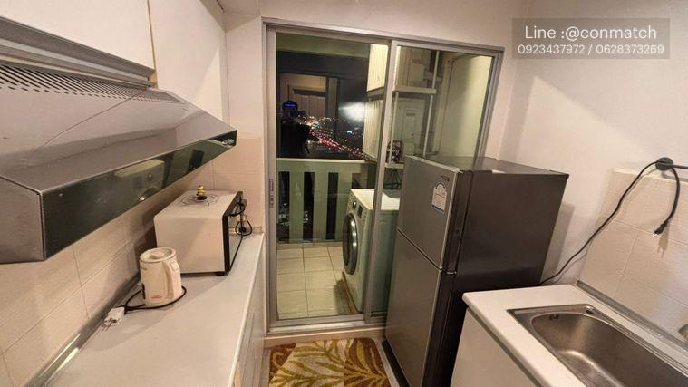 รูป 1 ห้องนอน | 1 ห้องน้ำ | MRT Phra Ram 9 | 38 ตร.ม. | 16,000 บาท/เดือน | ชั้น 23 — Lumpini Place Rama 9-Ratchada กรุงเทพฯ - รูปที่ 2/10