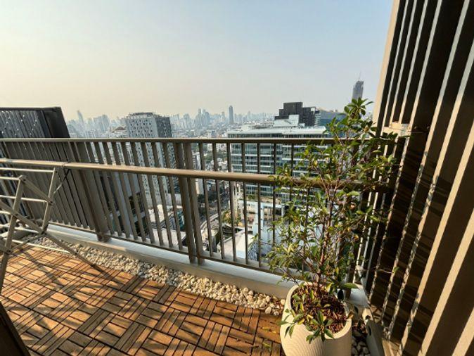 picture 2Bed | 2Bath | BTS Thong Lo | 84sqm | THB 70,000/mo | Fl.32 — Quattro By Sansiri Bangkok - 9/10