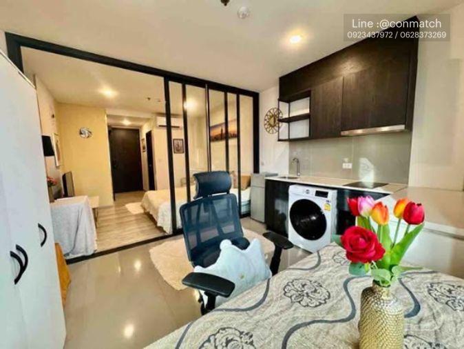 รูป 1 ห้องนอน | 1 ห้องน้ำ | MRT Huai Khwang | 31 ตร.ม. | 21,000 บาท/เดือน | ชั้น 23 — XT Huaikhwang กรุงเทพฯ - รูปที่ 5/5