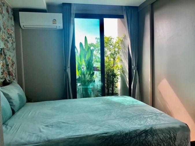 รูป 1 ห้องนอน | 1 ห้องน้ำ | BTS Phrom Phong | 31 ตร.ม. | 15,000 บาท/เดือน | ชั้น 5 — The Teak Sukhumvit 39 กรุงเทพฯ - รูปที่ 1/6