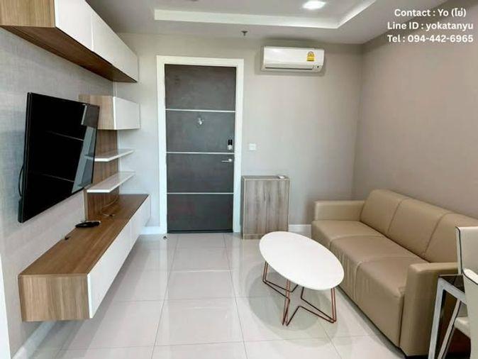รูป 1 ห้องนอน | 1 ห้องน้ำ | BTS Samrong | 35 ตร.ม. | 12,000 บาท/เดือน | ชั้น 9 — The Metropolis Samrong กรุงเทพฯ - รูปที่ 1/5
