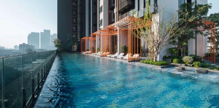 รูป 1 ห้องนอน | 1 ห้องน้ำ | BTS Punnawithi | 34 ตร.ม. | 20,000 บาท/เดือน | ชั้น 12 — The Line Sukhumvit 101 กรุงเทพฯ - รูปที่ 6/10