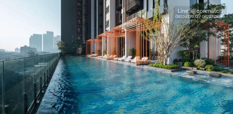 รูป 1 ห้องนอน | 1 ห้องน้ำ | BTS Punnawithi | 34 ตร.ม. | 20,000 บาท/เดือน | ชั้น 12 — The Line Sukhumvit 101 กรุงเทพฯ - รูปที่ 6/10