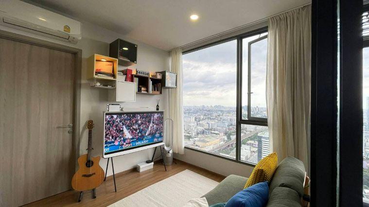 picture 2Bed | 1Bath | BTS Thong Lo | 39sqm | THB 28,000/mo | Fl.34 — Cloud Thonglor-Phetchaburi Bangkok - 9/10