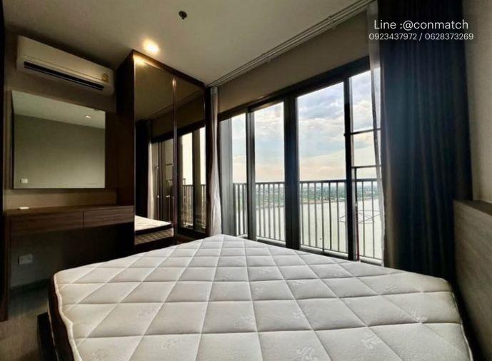 รูป 1 ห้องนอน | 1 ห้องน้ำ | MRT Phra Nang Klao Bridge | 30 ตร.ม. | 14,000 บาท/เดือน | ชั้น 18 — The Politan Aqua กรุงเทพฯ - รูปที่ 7/10