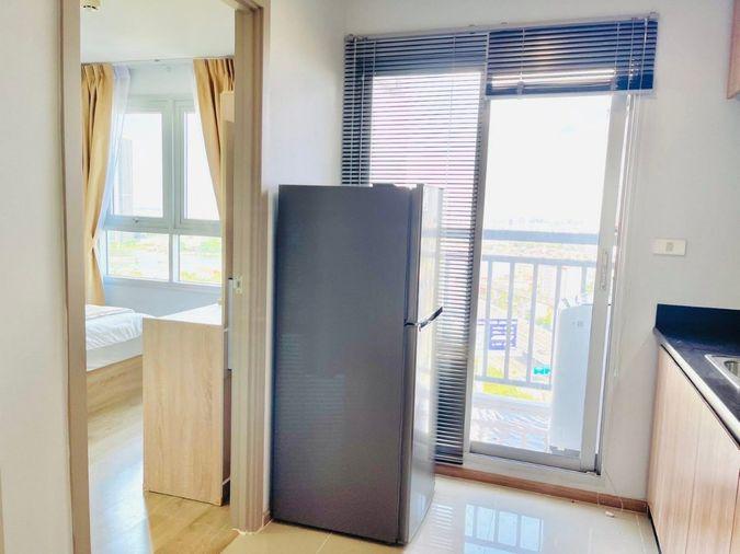 รูป 1 ห้องนอน | 1 ห้องน้ำ | BTS Sai Luat | 32 ตร.ม. | 8,000 บาท/เดือน | ชั้น 21 — Rich Park กรุงเทพฯ - รูปที่ 1/10
