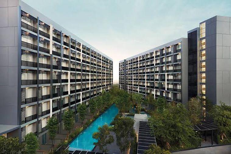 รูป 1 ห้องนอน | 1 ห้องน้ำ | MRT Sai Ma | 32 ตร.ม. | 10,000 บาท/เดือน | ชั้น 6 — A Space Me Rattanathibet กรุงเทพฯ - รูปที่ 3/10