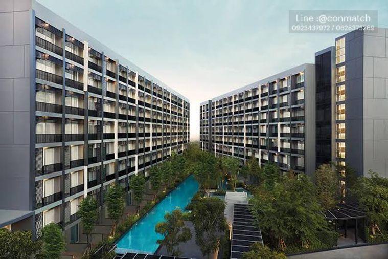 รูป 1 ห้องนอน | 1 ห้องน้ำ | MRT Sai Ma | 32 ตร.ม. | 10,000 บาท/เดือน | ชั้น 6 — A Space Me Rattanathibet กรุงเทพฯ - รูปที่ 3/10