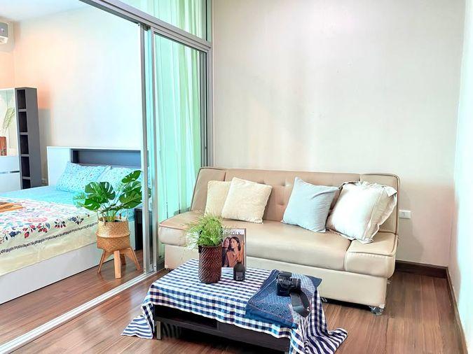 รูป 1 ห้องนอน | 1 ห้องน้ำ | BTS Surasak | 35 ตร.ม. | 11,000 บาท/เดือน | ชั้น 8 — Supalai Lite Sathorn - Charoenrat กรุงเทพฯ - รูปที่ 1/6