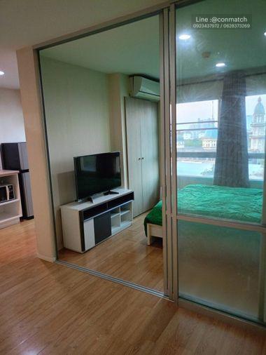 รูป 1 ห้องนอน | 1 ห้องน้ำ | BTS Si Nut | 27 ตร.ม. | 8,000 บาท/เดือน | ชั้น 6 — Lumpini Ville On Nut - Phatthanakan กรุงเทพฯ - รูปที่ 1/9