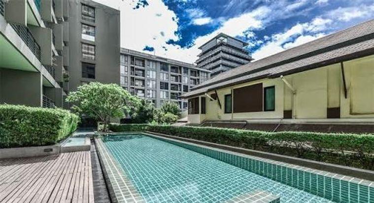 รูป 1 ห้องนอน | 1 ห้องน้ำ | BTS Ratchadamri | 50 ตร.ม. | 38,000 บาท/เดือน | ชั้น 5 — Noble Ambience Sarasin กรุงเทพฯ - รูปที่ 2/4