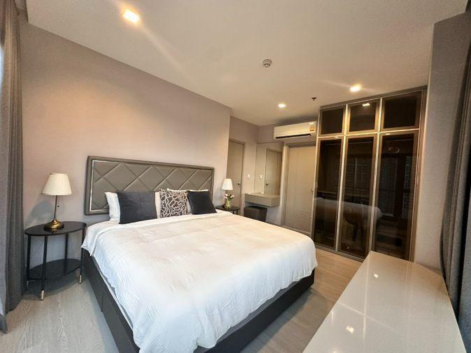 picture 2Bed | 2Bath | MRT Phra Nang Klao Bridge | 60sqm | THB 38,000/mo | Fl.18 — The Politan Rive Bangkok - 5/9