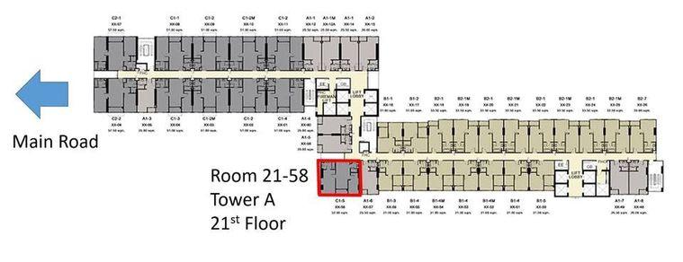 รูป 2 ห้องนอน | 2 ห้องน้ำ | BTS Bang Chak | 53 ตร.ม. | 30,000 บาท/เดือน | ชั้น 21 — Ideo Sukhumvit 93 กรุงเทพฯ - รูปที่ 10/10