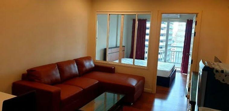 รูป 1 ห้องนอน | 1 ห้องน้ำ | BTS Asok | 35 ตร.ม. | 16,000 บาท/เดือน | ชั้น 21 — Grand Park View Asoke กรุงเทพฯ - รูปที่ 2/5
