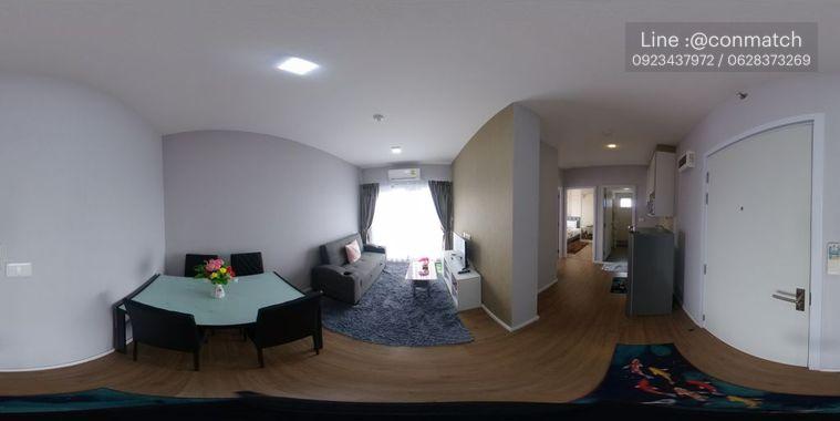 รูป 2 ห้องนอน | 1 ห้องน้ำ | BTS Phrom Phong | 36 ตร.ม. | 12,000 บาท/เดือน | ชั้น 32 — The Emporio Place กรุงเทพฯ - รูปที่ 4/7