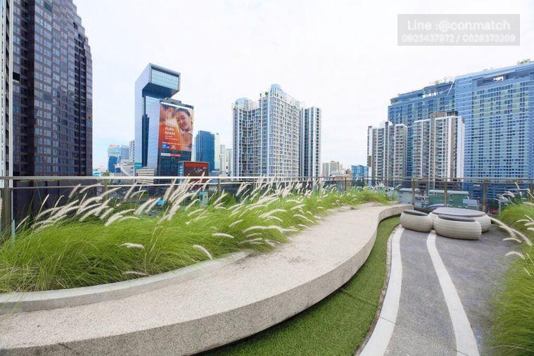 รูป 1 ห้องนอน | 1 ห้องน้ำ | MRT Phra Ram 9 | 31.15 ตร.ม. | 23,000 บาท/เดือน | ชั้น 18 — Rhythm Asoke กรุงเทพฯ - รูปที่ 1/10
