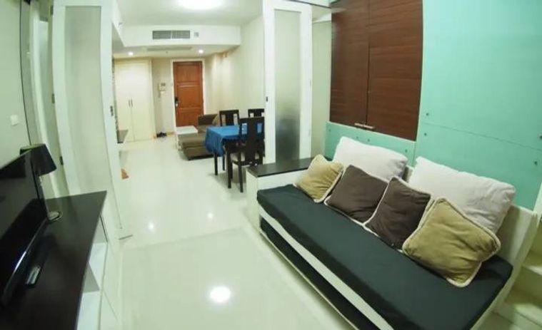 รูป 1 ห้องนอน | 1 ห้องน้ำ | MRT Phetchaburi | 64 ตร.ม. | 25,000 บาท/เดือน | ชั้น 22 — Supalai Premier Place Asok กรุงเทพฯ - รูปที่ 3/8