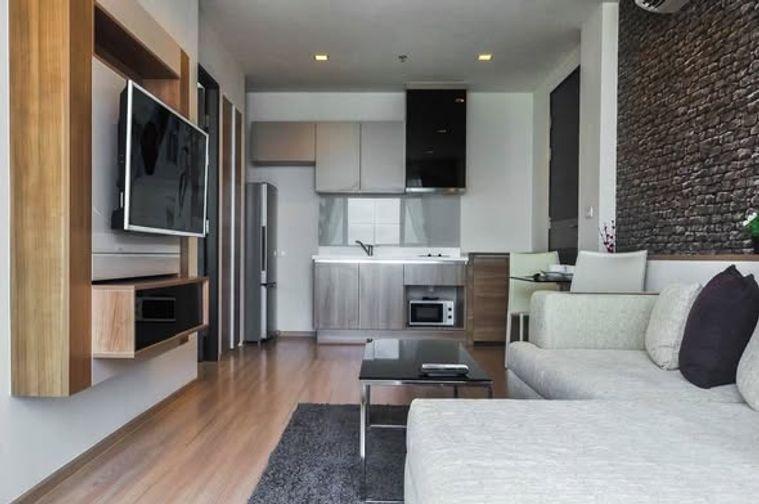 รูป 1 ห้องนอน | 1 ห้องน้ำ | BTS Saphan Taksin | 40 ตร.ม. | 35,000 บาท/เดือน | ชั้น 36 — Rhythm Sathorn กรุงเทพฯ - รูปที่ 5/5