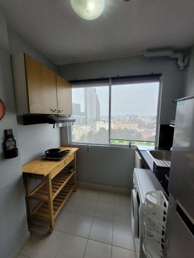 picture 2Bed | 2Bath | BTS Udom Suk | 50sqm | THB 18,000/mo | Fl.14 — City Home Bangkok - 7/10