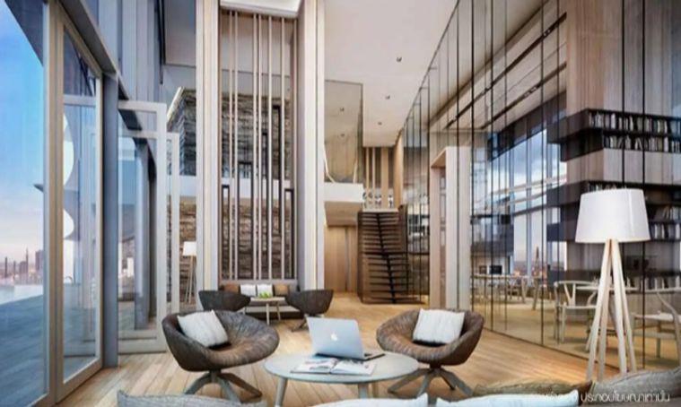 รูป 2 ห้องนอน | 2 ห้องน้ำ | MRT Queen Sirikit National Convention Centre | 54 ตร.ม. | 40,000 บาท/เดือน | ชั้น 21 — The Lumpini 24 กรุงเทพฯ - รูปที่ 5/10