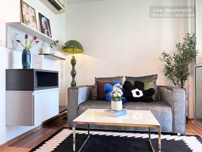 รูป 1 ห้องนอน | 1 ห้องน้ำ | BTS On Nut | 30 ตร.ม. | 17,000 บาท/เดือน | ชั้น 24 — The Base Sukhumvit 77 กรุงเทพฯ - รูปที่ 3/5