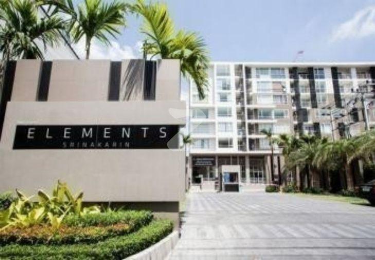 รูป 1 ห้องนอน | 1 ห้องน้ำ | BTS Srinagarindra | 36 ตร.ม. | 10,000 บาท/เดือน | ชั้น 7 — Elements Srinakarin กรุงเทพฯ - รูปที่ 1/9