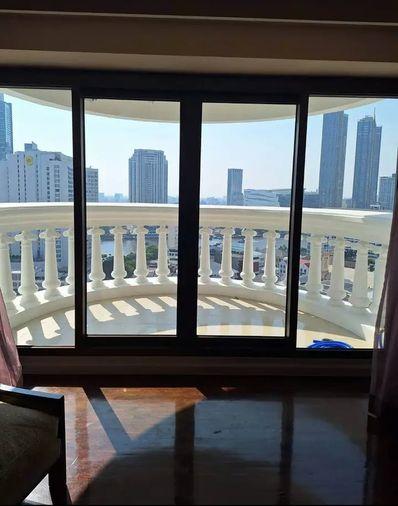 รูป 2 ห้องนอน | 3 ห้องน้ำ | BTS Saphan Taksin | 267 ตร.ม. | 120,000 บาท/เดือน | ชั้น 18 — State Tower กรุงเทพฯ - รูปที่ 1/10