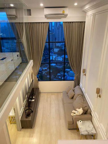 รูป 1 ห้องนอน | 1 ห้องน้ำ | BTS Chong Nonsi | 44 ตร.ม. | 35,000 บาท/เดือน | ชั้น 32 — Knightsbridge Prime Sathorn กรุงเทพฯ - รูปที่ 2/7