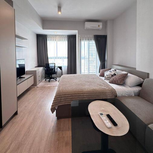 รูป 1 ห้องนอน | 1 ห้องน้ำ | MRT Phra Ram 9 | 29 ตร.ม. | 19,000 บาท/เดือน | ชั้น 26 — Ideo Rama 9 - Asoke กรุงเทพฯ - รูปที่ 4/7