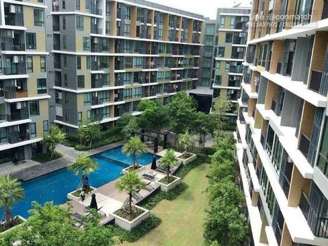 picture 1Bed | 1Bath | BTS Udom Suk | 41sqm | THB 11,000/mo | Fl.3 — I Condo Sukhumvit 103 Bangkok - 1/10