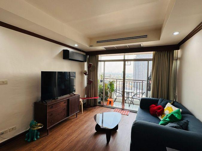รูป 1 ห้องนอน | 1 ห้องน้ำ | BTS Ekkamai | 57 ตร.ม. | 28,000 บาท/เดือน | ชั้น 21 — Monterey Place กรุงเทพฯ - รูปที่ 1/10
